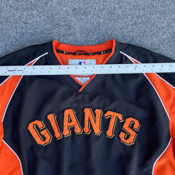 VTG Men's San Francisco Giants Genuine Merchandise Pullover Windbreaker Size 2XL - Picture 11 of 13